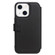 iPhone 13 mini QIALINO Magnetic Buckle Phone Leather Case with Card Slot - Black