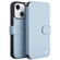 iPhone 13 mini QIALINO Magnetic Buckle Phone Leather Case with Card Slot - Sierra Blue