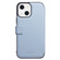 iPhone 13 mini QIALINO Magnetic Buckle Phone Leather Case with Card Slot - Sierra Blue