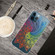 iPhone 13 mini Gradient Lace Transparent TPU Phone Case - Whirlwind Colorful