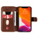 iPhone 13 mini Classic Calf Texture PU + TPU Horizontal Flip Leather Case with Holder & Card Slots & Wallet - Brown