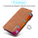 iPhone 13 mini LC.IMEEKE Hon Ancient Series Horizontal Flip Leather Case with Holder & Card Slot - Brown