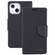 iPhone 13 mini GOOSPERY CANVAS DIARY Canvas Texture Horizontal Flip PU Leather Case with Holder & Card Slots & Wallet - Black