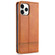iPhone 13 mini AZNS Magnetic Calf Texture Horizontal Flip Leather Case with Card Slots & Holder & Wallet - Light Brown iPhone 13 mini AZNS Magnetic Calf Texture Horizontal Flip Leather Case with Card Slots & Holder & Wallet - Light Brown