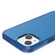 iPhone 13 mini Grid Pattern Shockproof Transparent TPU Phone Case - Blue