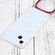 iPhone 13 mini Four-corner Shockproof Transparent TPU Protective Case with Lanyard - Wine Red