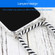 iPhone 13 mini Four-corner Shockproof Transparent TPU Protective Case with Lanyard - Black White iPhone 13 mini Four-corner Shockproof Transparent TPU Protective Case with Lanyard - Black White