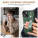 iPhone 13 mini Suteni 215 Wrist Strap PU Phone Case - Green