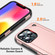 iPhone 13 mini Shockproof Rugged Armor Protective Case - Gold