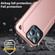 iPhone 13 mini Shockproof Rugged Armor Protective Case - Red