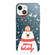 iPhone 13 mini Christmas Series Transparent TPU Protective Case - Hat White Bear iPhone 13 mini Christmas Series Transparent TPU Protective Case - Hat White Bear