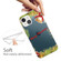 iPhone 13 mini Christmas Series Transparent TPU Protective Case - Wheatgrass Bell