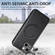 iPhone 13 mini Solid Color Leather Skin Back Cover Phone Case - Black