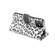 iPhone 13 mini Leopard Pattern Horizontal Flip PC + PU Leather Case with Holder & Card Slots & Wallet - White