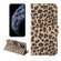 iPhone 13 mini Leopard Pattern Horizontal Flip PC + PU Leather Case with Holder & Card Slots & Wallet - Yellow iPhone 13 mini Leopard Pattern Horizontal Flip PC + PU Leather Case with Holder & Card Slots & Wallet - Yellow