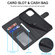 iPhone 13 mini LC.IMEEKE Calf Texture Horizontal Flip Leather Case with Holder & Card Slots & Wallet - Black