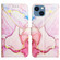 iPhone 13 mini PT003 Marble Pattern Flip Leather Phone Case - LS005