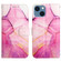 iPhone 13 mini PT003 Marble Pattern Flip Leather Phone Case - LS001