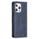iPhone 13 mini Rhombus Texture Horizontal Flip Magnetic Leather Case with Holder & Card Slots - Blue
