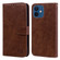 iPhone 13 mini Skin Feeling Oil Leather Texture PU + TPU Phone Case - Brown iPhone 13 mini Skin Feeling Oil Leather Texture PU + TPU Phone Case - Brown