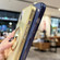 iPhone 13 mini CD Texture MagSafe TPU Phone Case - Transparent Purple