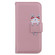 iPhone 13 mini Cartoon Buckle Horizontal Flip Leather Phone Case - Pink