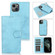 iPhone 13 mini Retro 2 in 1 Detachable Horizontal Flip Leather Case with Card Slots & Wallet iPhone 13 Mini - Blue