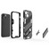 iPhone 13 mini Punk Armor 2 in 1 PC + TPU Phone Case with Invisible Holder - Red