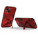 iPhone 13 mini Punk Armor 2 in 1 PC + TPU Phone Case with Invisible Holder - Red