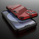 iPhone 13 mini Punk Armor 2 in 1 PC + TPU Phone Case with Invisible Holder - Red