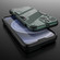iPhone 13 mini Punk Armor 2 in 1 PC + TPU Phone Case with Invisible Holder - Green