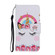 iPhone 13 mini Colored Drawing Pattern Flip Leather Case - Crown Unicorn