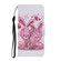iPhone 13 mini Coloured Drawing Pattern Leather Phone Case - Cute Rabbit