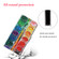 iPhone 13 mini Coloured Drawing Pattern Leather Phone Case - Eye Shadow