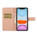 iPhone 13 mini Ethnic Style Embossed Pattern Leather Phone Case - Pink
