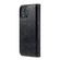 iPhone 13 mini Vintage Bark Texture Wallet Leather Phone Case - Black