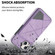 iPhone 13 mini Line Card Holder Phone Case - Purple iPhone 13 mini Line Card Holder Phone Case - Purple