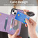 iPhone 13 mini Line Card Holder Phone Case - Purple iPhone 13 mini Line Card Holder Phone Case - Purple