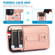 iPhone 13 mini Wristband Kickstand Wallet Leather Phone Case - Rose Gold