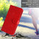 iPhone 13 mini Embossed Sunflower Leather Phone Case - Red