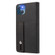 iPhone 13 mini Wristband Magnetic Leather Phone Case - Black