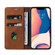 iPhone 13 mini Wristband Magnetic Leather Phone Case - Brown