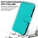 iPhone 13 mini Litchi RFID Leather Phone Case - Malachite Blue