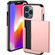 iPhone 13 mini Shockproof Armor Protective Case with Slide Card Slot - Rose Gold