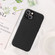 iPhone 13 mini Leather Back Phone Case - Black
