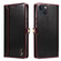 iPhone 13 mini GQUTROBE RFID Blocking Oil Wax Leather Case - Red