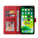 iPhone 13 mini GQUTROBE Skin Feel Magnetic Leather Phone Case - Red