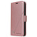 iPhone 13 mini GQUTROBE Right Angle Leather Phone Case - Rose Gold
