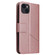 iPhone 13 mini GQUTROBE Right Angle Leather Phone Case - Rose Gold
