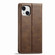 iPhone 13 Mini LC.IMEEKE RFID Anti-theft Leather Phone Case - Brown